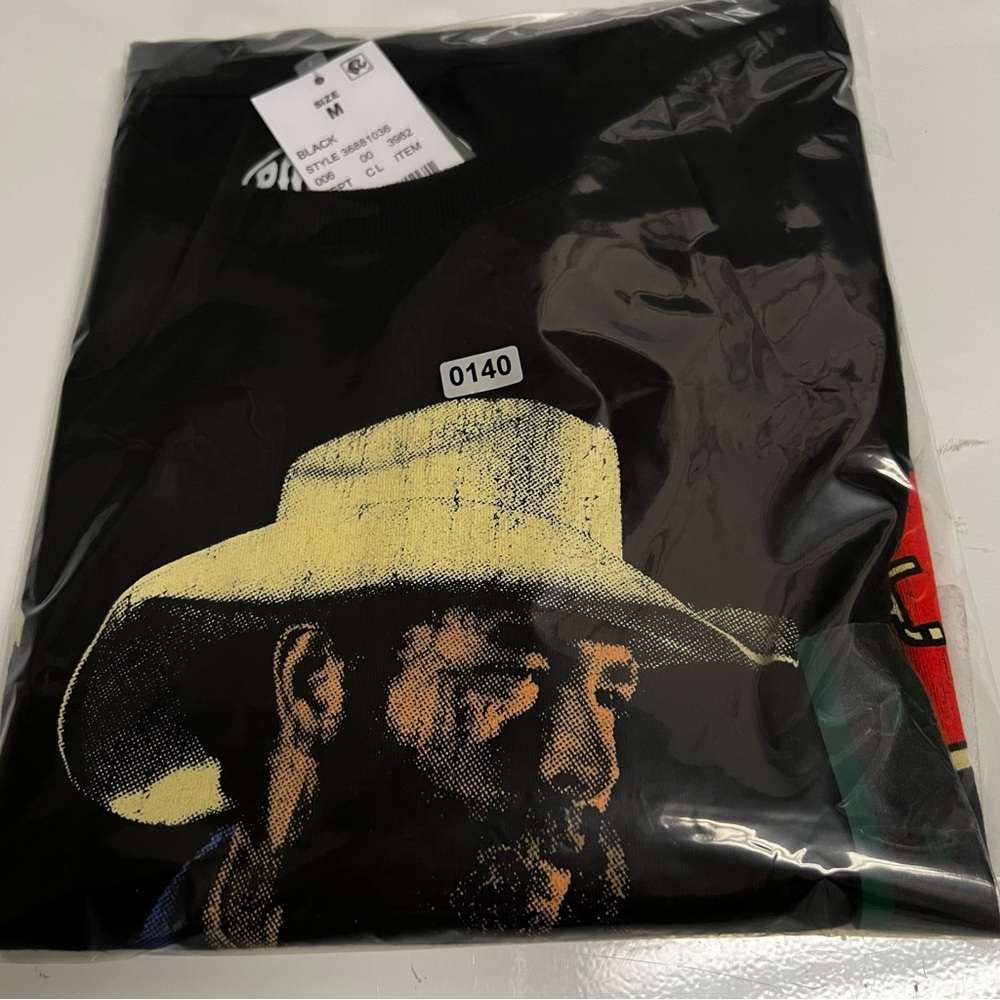 NWT Black Short-Sleeve Post Malone Crewneck T-Shirt- Size Medium - Picture 7 of 7